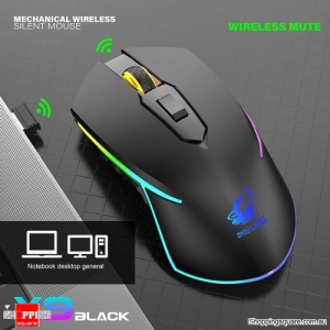 LED Wireless Gaming Mouse USB Ergonomic Optical For PC Laptop Rechargeable