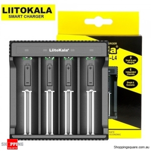 LiitoKala Lii-L4 18650 Charger Rechargeable Battery Charger