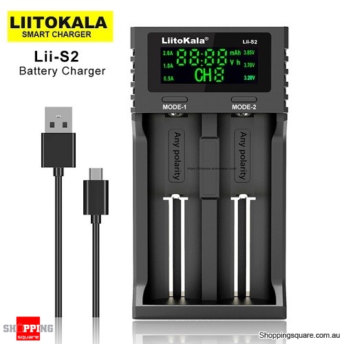 Liitokala Lii-S2 Rechargeable Battery Charger