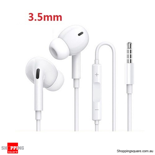 3.5mm Earphone with Volume Control For Apple iPhone 6S Plus 5S iPad Pro Air Ipod Touch