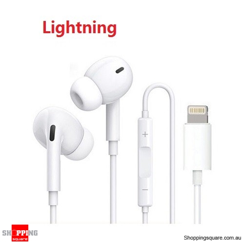 Lightning Wired Bluetooth Digital Earphone with Volume Control for iPhone 13 12 11 Pro Max XS Max XR X