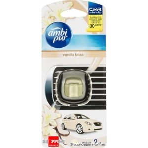 Ambi Pur Car Mini Clip Vanilla Bliss 2ml