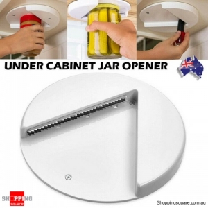 Under Cabinet Jar Opener Undermount Multipurpose Lid Gripper Bottle Opener Tools