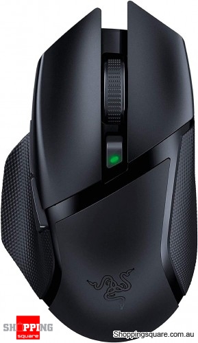 Razer Basilisk X Hyperspeed Wireless Ergonomic Gaming Mouse,Black,RZ01-03150100-R3A1