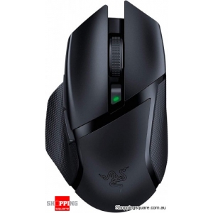 Razer Basilisk X Hyperspeed Wireless Ergonomic Gaming Mouse,Black,RZ01-03150100-R3A1