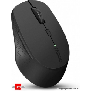 RAPOO M300G Multi-Device Wireless Optical Mouse with 6 Buttons for PC/Laptop/Office