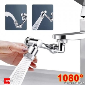 Universal 1080 Degree Rotating Faucet Extender Robotic Arm Water Tap Adaptor Extend