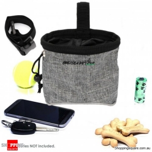 Dog Puppy Outdoor Training Snack Obedience Food Bag Pet Treat Waist Belt Pouch