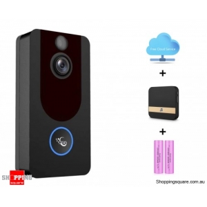 BDI-V7 Full HD Smart Video Security Camera Doorbell with Free Cloud service and Wi-Fi Premium Pack 
