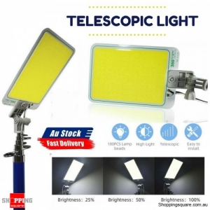 LED Telescopic Fishing Rod Lamp Light Portable Cars Repair Lantern Camping