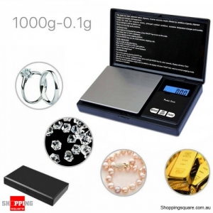 Electronic Pocket Mini Digital Gold Jewellery Weighing Scales 0.1G to 1000 Grams