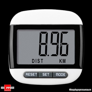 Portable LCD Display Run Step Pedometer Calorie Counter Walking Distance Counter