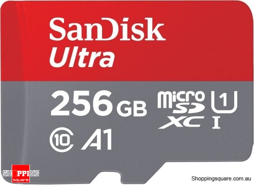 Sandisk Ultra 256GB Micro A1 SDXC UHS-I Class 10 U1 150mb/s(SDSQUAC-256G)