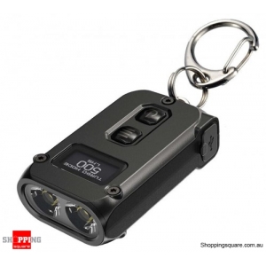 NITECORE TINI 2 500 Lumen USB-C Rechargeable 280mAh Keychain Flashlight -Black