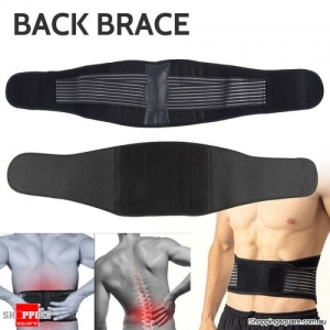 Lumbar Lower Back Support Brace Pain Relief Posture Orthosis Waist Belt Trimmer