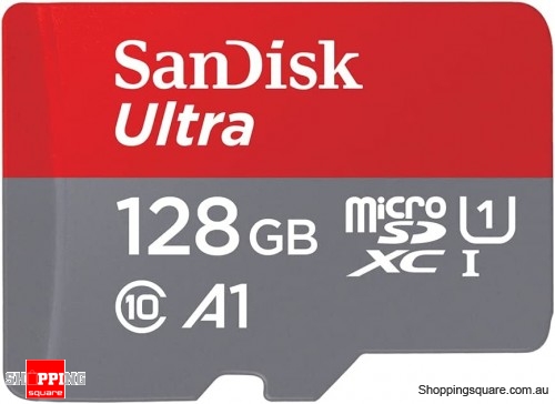 Sandisk Ultra 128GB Micro A1 SDXC UHS-I Class 10 U1 140mb/s(SDSQUAB-128G)
