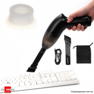 Cordless Duster Dust Vacuum Cleaner Rechargeable with Brush for Car Keyboard