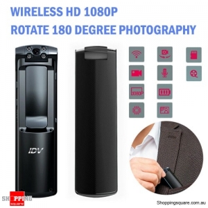 20 hour 1080P HD WiFi Camcorder DVR IR Night Cam Mini Police Body Camera Video