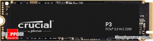 Crucial P3 500GB 3D NAND NVMe PCIe M.2 SSD (CT500P3SSD8)