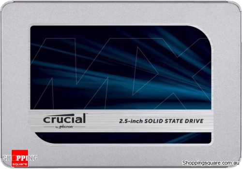 Crucial MX500 4TB SATA 2.5" 7mm (with 9.5mm adapter) Internal SSD Solid State Drive (CT4000MX500SSD1)