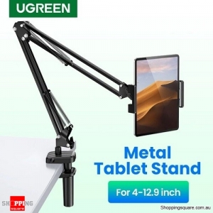 Ugreen 4-12.9 Inch Desk Stand 360 Gooseneck Metal Holder Cradle For Mobil Phone Tablet