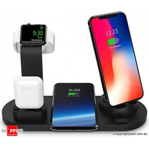 4 in 1 Fast Wireless Charger for iPhone 13/12/11/X/iWatch7/6/5/4/3/2 and Airpods