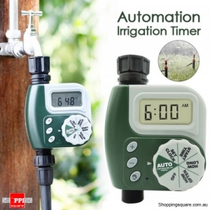 Automatic Irrigation Controller Water Timer Digital Tap Garden Watering System