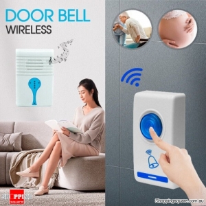 Wireless Door Bell Doorbell Digital Cordless Portable 36 Chime 100M Range DM AU