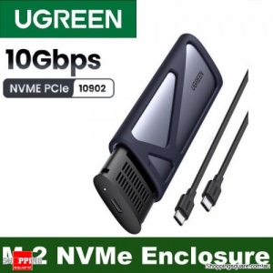 Ugreen M.2 PCIE NVMe SSD Enclosure with USB C to USB C Cable