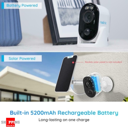 Reolink Argus 3 Wire-Free Rechargeable Security Camera with Motion