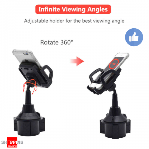 Universal Car Cup Holder Stand Cradle Adjustable 360 Degree Cell Phone Mount  AU - Online Shopping @ Shopping Square.COM.AU Online Bargain & Discount  Shopping Square