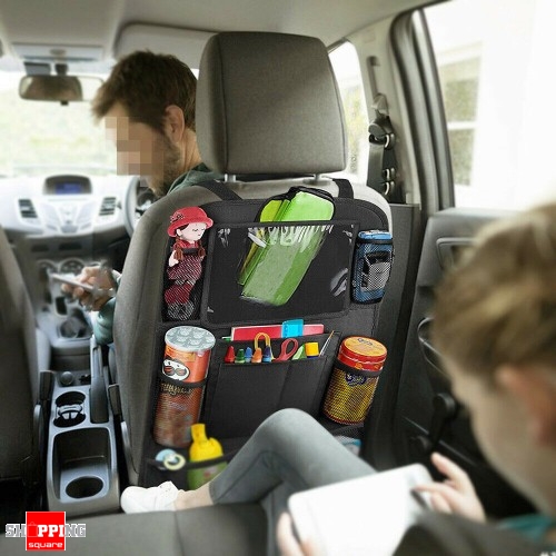 Tidy Car Seat Back Organiser Multi Pocket Storage Bags for iPad Pouch  Holder AU - Online Shopping @ Shopping Square.COM.AU Online Bargain &  Discount Shopping Square