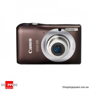 Canon IXUS 105IS Digital Camera Brown