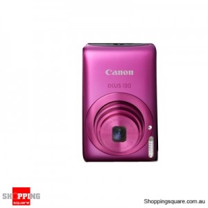Canon IXUS 130IS Digital Camera Pink