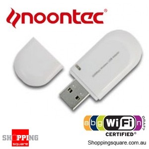 Noontec Wireless USB Adapter Dongle for Media Players