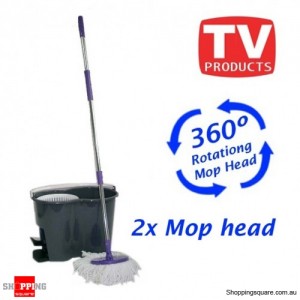 360 degree Spinning Mop - make mopping go easy