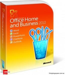 Microsoft Office Home and Business 2010 DVD 32/64 bits 