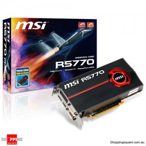 MSI ATI Radeon HD 5770 1GB Video Card