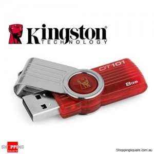 Kingston 8GB Datatraveller 101 USB 2.0 Flash Drive