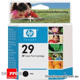 HP 29 Black Inkjet Print Cartridge