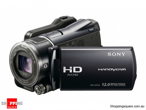 Sony HDR-XR550E Hard Drive Handycam Black 
