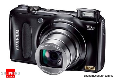 Fujifilm FinePix F300EXR Black Digital Camera