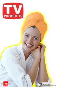 Easy Hair Wrap - Microfibre Towel Hair Drying Wrap Cap 