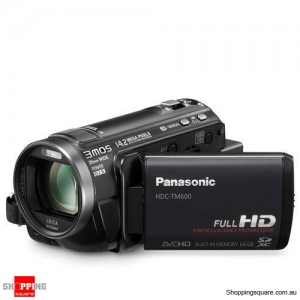 Panasonic HDC-TM600 Black Digital Camcorder