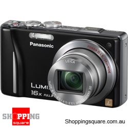 Panasonic Lumix DMC-TZ20/ZS10 Black Digital Camera 