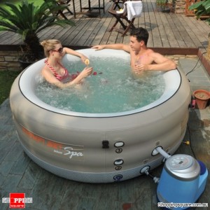Deluxe Hydro Massage & Heating Inflatable Spa Pool 