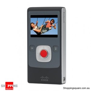 Flip Video Mino HD 2 Hour Black (Gen 3) 8GB Memory, Image Stabilisation 