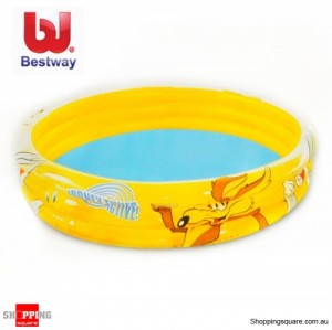 Bestway 1.52M Looneytunes Active 3-Ring Pool for Kids