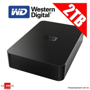 Western Digital 2TB Elements Desktop 3.5inch External Hard Drive