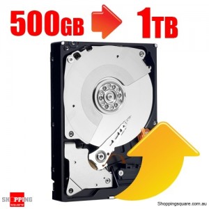 Upgrade-Internal Hard Drive from 500GB to 1TB (For Bundle 1247)
